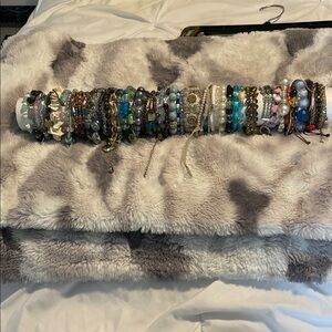 Large lot of bracelets